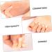 Healifty 10pcs Silicone Gel Bunion Spacer & Toe Correctors | Bunion Relief Pads for Overlapping Toes | Toe Protectors Isolation Pad - 9X3CM - Buy Online on GoSupps.com