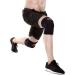 Rehband Knee Sleeve - Unisex Knee Support for CrossFit & Heavy Training | 5mm Neoprene S Copper/Black Multiple Colors & Sizes 1 Pair - International Shipping Available - Buy Online on GoSupps.com