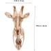 STOBAZA 3pcs Animal Clothes Hook Ornament Retro Keychain Shelf Holders Pegs Creative Wall Hook Rural Antlers 8X8X14CMx3pcs Goldenx3pcs - Buy Online on GoSupps.com