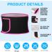 Acwoo Adjustable Abdominal Belt for Men & Women - Hula Hoop Fitness Belt Neoprene Sweat Belt with Nano Silver - Purple Belly Trainer - Buy Online on GoSupps.com