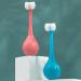 Libcflcc Three-Sided Cartoon Toothbrush for Kids - Waterproof & Creative Oral Care Tool | Automatic Pink Tumbler Design - Buy Online on GoSupps.com