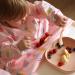 Bibetta Wipeezee Premium Baby Weaning Bibs | Waterproof Coverall Bibs for Toddler Boy Girl | Eco-Friendly & Durable | Pink - Yummy Treats - Buy Online on GoSupps.com