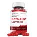 Justified Laboratories Trinity Keto ACV Gummies 1000MG Vegan Non GMO with Pomegranate Juice Beet Juice Powder B12 60 Gummys