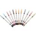 Angoily 2pcs 12 Eyeliner Pencil Glitter Eyeliner Eye Liner Pencils Cosmetic Pencils Set Clothing Make up 1 count (Pack of 1) As Shownx2pcs - Buy Online on GoSupps.com