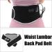 Mlehn 5V Waist Lumbar Cushion Belt - Adjustable USB Heating Support Tape for Abdominal Protection & Massage Gray Care Device - Buy Online on GoSupps.com