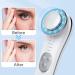 Facial Massager & Skin Care Tools 7 in 1 High Frequency Galvanic Machine Off-White - Buy Online on GoSupps.com