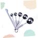 Zerodeko 6pcs Salt Measuring Mugs Handle Measuring Spoons & Cups Ingredient Jars Baking Measuring Spoon Coffee Measuring Liquid Measuring Cups Soup Serving Spoons Measure Coffee Spoon Scale 14.2*4.6CM Silver - Buy Online on GoSupps.com
