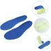 Buy Women's Sports Insoles - TPU Foam Sandals Blue Sole Pads 24x9.2 cm for Ultimate Comfort - Buy Online on GoSupps.com