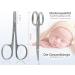 Baby Nail Scissors | Children's Rounded Stainless Steel Nail Scissors with Storage Case - Safe & Durable - Buy Online on GoSupps.com