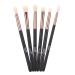 MSQ Eye Brush Set Rose Gold 6pcs Eyeshadow Set Eyebrow Brush Makeup Brushes Eyeliner Brush for Eyeshadow  Eyebrow  Eyeliner  Blending  Concealer  Best for Gifts