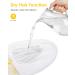 Auban Waterproof Shower Hood for Women | Terry & EVA Material | Reusable Double-Folded Bathing Cap - Large Yellow All Hair Lengths - Buy Online on GoSupps.com