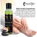 Foot SPA Massage Oil - Tea Tree Peppermint & Eucalyptus | 4 Oz | Professional Massage Manicure & Pedicure - Relieve Sore Muscles & Repair Dry Skin - Buy Online on GoSupps.com