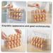 GRIRIW Fridge Egg Holder Egg Storage Box Mini Drawer Space Savers Organizers Plastic Household Egg Holder Egg Rack Dedicated - Buy Online on GoSupps.com