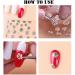 Manicure DIY Tips Flowers Leaf Abstract Woman Nail Stickers(06) Style6 - Buy Online on GoSupps.com