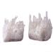 1PC Natural Raw Quartz White Clear Crystal Cluster Stones Crystal Point Specimen Home Decoration Ra Crystals ZJGIDTEM 1pc Random Delivery - Buy Online on GoSupps.com