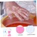 Healeved 3 Sets Hand and Foot Care Set Spa Gloves Nursing Accessories Paraffin Wax Warmer Bath Gloves Moisturizer Socks Bath Mitt Work Pink Bath Spa Hand Use Plastic Gloves (foot Covers) - Buy Online on GoSupps.com