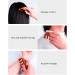 Gientan Scalping Massage Comb - 5 Teeth Sandalwood Gua Sha for Portable Meridian Massage - Buy Online on GoSupps.com