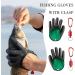 Waterproof Anti-Cut Fishing Gloves for Predatory Fish - 2 Piece Set with Magnetic Closure | International Shipping - Buy Online on GoSupps.com