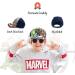 Marvel Avengers Boys Flat Brim Baseball Cap Hat - Captain America, Hulk, Ironman | Ages 5-17 | Multi Color - Buy Online on GoSupps.com