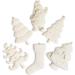 Kid-Friendly DIY Ceramics: Paint Your Own Christmas Ornaments Set | 26 Pieces - Buy Online on GoSupps.com