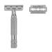 ROCKWELL RAZORS 2C Razor with 5 Blades, 6 Piece Set, White Chrome | 2 Adjustable Shave Settings  TWO razors for the cost of ONE 2C White Chrome