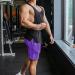 EVERWORTH Men's Casual Training Shorts 2 Pack - Purple/Black, Large | Gym Workout Fitness, Bodybuilding, Running Jogging Shorts - Buy Online on GoSupps.com