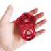 EMMRAGNO 30KN Climbing Single Pulley | Three Hole Hitch Bearing Pulley for Rock Climbing, Rappelling & Zipline Sports - Buy Online on GoSupps.com