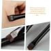 PLAFOPE 3 Sets Wood Black Ultra Thin Eyeliner Brow Brush Kit Eye Makeup Tool Flat Eyebrow Brush - Buy Online on GoSupps.com