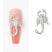 FEIlei Embossed Nail Charms 3D Scorpion Nail Art Accessories for DIY Nail Art Design Nail Art Decoration Jewelry Making - Buy Online on GoSupps.com