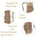 GUILOPOER Wrapped Ponytail 55 cm Long Curly Hairpiece Braid Clip in Ponytail Wavy Curly Synthetic Hair Extension for Women (27/613) - Buy Online on GoSupps.com