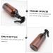 DOITOOL Barber Spray Bottle Toiletry Clear Bottle Essential Oils Bottle Salon Hair Spray Diffuser Bottle Empty Perfume Bottle Sample Containers Cosmetic Watering Can Clean medium Brown - Buy Online on GoSupps.com