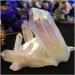 Natural Crystal Rough Natural White Angel Aura Crystal Cluster Electroplating Titanium Coating Quartz Cluster Stone yuebang (Color : Aura White Size : 250g) 250g Aura White - Buy Online on GoSupps.com