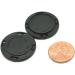 6pcs 26mm Black Magnetic Coat Buttons | Invisible Hidden Sewing Snaps for Clothing & Bags | Washable Nylon with Magnets Inside - Buy Online on GoSupps.com