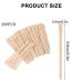 200 Pieces Wooden Wax Spatula & Hair Removal Sticks - Ideal for Eyebrow Waxing & Beauty Applications - Buy Online on GoSupps.com