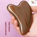 Gua Sha Facial Tool - Trigger Point Massager for Physical Therapy & Spa | Smooth Edges for Face Neck & Body Acupuncture - Buy Online on GoSupps.com