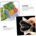 SUPVOX 2pcs Tool Molds- Shape Stereotypes Plastic Moulds Stencil Fruit Yard Shaped Heart Cake - Buy Online on GoSupps.com