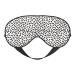 Black Rectangles Sleep Mask Adjustable Double -Sided Eye Mask Soft Sleeping Eye Covers for Sleeping Perfect Shading Reduce Eye Edema
