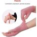 AovYoo 2 Pairs Fingerless Arthritis Compression Gloves - Hand Pain Relief for Rheumatoid & Osteoarthritis - Raynaud's Gloves with Wrist Support (M Pink) - Buy Online on GoSupps.com
