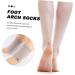 NOLITOY Flat Foot Corrector Socks - Arch Support for Men & Women | 2 Pairs of Comfortable Foot Brace Insoles & Pads - Buy Online on GoSupps.com
