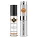 CA Perfume Duo Impression of Molecule 01 Patchouli For Women & Men Sprayer + Body Oil Roll-On Bottles 0.27 Fl Oz+0.33 Fl Oz