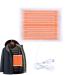 HMLTD USB heating pillows for clothing |Clothing jacket pad heating pillows for winter clothing 5 V heating pillows for clothing vest fabric for camping clothing jacket