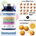 ImmunetiNutrition Advanced Immune Defense | 6-in-1 Powerful Blend with Vitamin C, D3, Zinc, Elderberries, Garlic, Echinacea | Supports Overall Health & Immunity - Buy Online on GoSupps.com