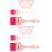 Lurrose 2 Sets Hair Dyeing Accessories mustache combs for men face tools men comb dye mixing bowl hairdressing brush bw2 bleaching powder Hair Salon Supplies Hairdressing Accessory man