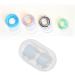 Solustrie Portable Silicone Contact Lens Case | Travel-Friendly Eye Care Storage | Stylish & Convenient | Ideal for Lenses & Accessories - Buy Online on GoSupps.com