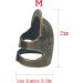 D&D Adjustable Metal Sewing Thimble Finger Protector for Quilting and DIY Crafts (Medium) - Buy Online on GoSupps.com