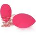 EXTRA LARGE 11CM Make Up Beauty Sponges Blender BIG for Face & BODY (1x Small 1x Large) -With 2 Sponge Holder- FASTER FLAWLESS APPLICATION for Foundation/Fake Tan/Powder/Blending/Setting/ red - Buy Online on GoSupps.com