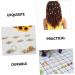 minkissy 3 Boxes Wig Dreadlock Pendant Dreadlock Jewelry Parting Combs for Braiding Hair Beads for Hair Pirate Jewelry Hair Beads Braids Wig Hair Braiding Jewelry Tube Beads Alloy Metal - Buy Online on GoSupps.com