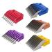 Professional Animal Stainless Steel Comb Set - 5 Color Guide for 10#/15#/30# Blades | Compatible with Andis Oster A5 Wahl KM | Adjustable Cutting Length 3mm-16mm - Buy Online on GoSupps.com