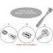Callus Planer Blades - 50 Solingen Replacement Blades for Effective Callus Removal | Buy Online Internationally - Buy Online on GoSupps.com