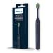 Philips One Electric Toothbrush by Sonicare HY1100/54 - Micro Vibrations Soft bristles That Gently Polish and whiten teeths 3 Month Battery Life 2 Minute Timer and Quadpace Black